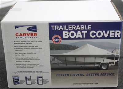Model Ship Covers Boat Cover for 20' single console models